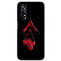 Realme 7 Kılıf HD Desen Baskılı Arka Kapak - Örümcek Adam + Kırılmaz Cam