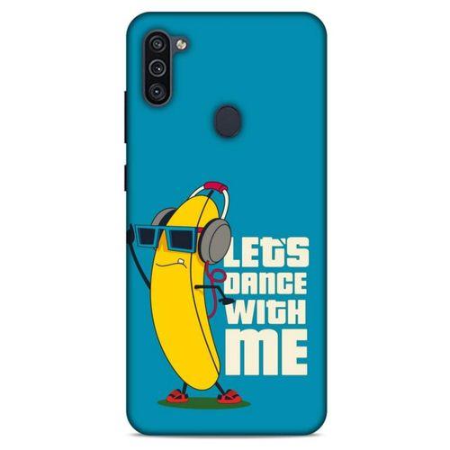 Frutix Muz 01 Samsung Galaxy M11 Kılıf Desenli Silikon