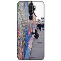 Oppo A5 2020 Kılıf Almanya (40) Fit Silikon Kılıf Berlin Duvarı