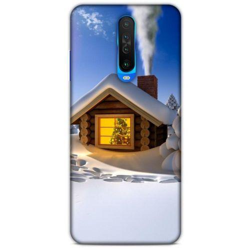 Xiaomi Poco X2 Kılıf Snowix (18) Telefon Kılıfları Sarı Beyaz