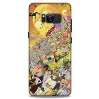 Samsung Galaxy S8 Uyumlu Kılıf Rick And Morty (37) Silicone Cover Slick Morty