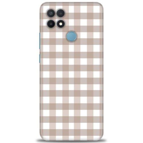 Oppo A15S Kılıf HD Baskılı Kılıf - Pötikare + Tam Ekran Koruyucu