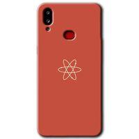 MRCİLETİSİM Samsung Galaxy A10s Kılıf HD Desen Baskılı Arka Kapak + Temperli Cam - Atom