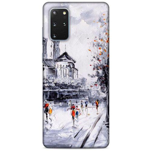 Cityx (22) Samsung Galaxy S20 Plus Kılıf Silikon Kapak Desenli