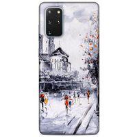 Cityx (22) Samsung Galaxy S20 Plus Kılıf Silikon Kapak Desenli