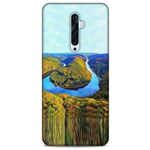 Oppo Reno 2z Kılıf Almanya (49) Ultra Silikon Kılıf Saarschleife