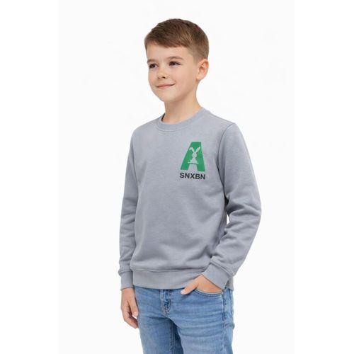 Erkek Çocuk Önü Baskılı Sweatshirt BGL-ST05234