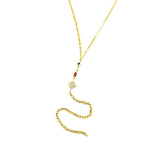 Kuzey Yıldız Y Kolye - Altın