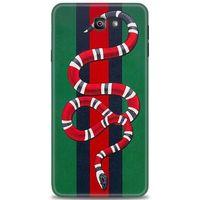 Samsung Galaxy J7 Prime Kılıf HD Baskılı Kılıf - Yılan + Tam Ekran Koruyucu