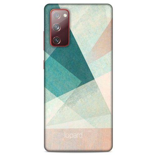 Samsung Galaxy S20 Fe Kılıf Pastel Renkler (24) Darbe Emici Kılıf Yeşil Beyaz