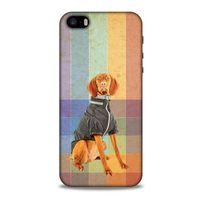 Apple Iphone 5S Kılıf Köpek Kıyafetleri (36) Glitter Kılıf Alman Pointer