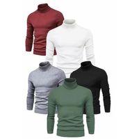 5 Adet Unisex Kaşkorse Boğazlı Full Likralı Fitilli Body Kazak