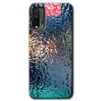 Xiaomi Redmi 9T Kılıf Baskılı Kapak - Blur Cam + 5D Tam Kaplayan Cam