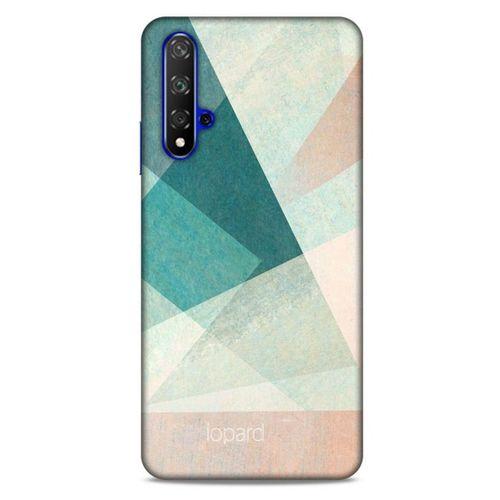 Huawei P Smart S Y8P Kılıf Pastel Renkler (24) Darbe Emici Kılıf Yeşil Beyaz