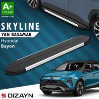 S-Dizayn Hyundai Bayon Skyline Aluminyum Yan Basamak 173 Cm 2021-2024 A+ Kalite