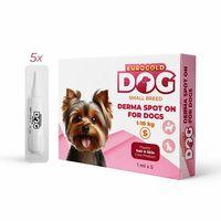 EuroGold Dog Deri Bakım Damlası 1-10 kg | Tüy Dökülmesini Azaltır, Kaşıntıyı Giderir, Parlak Tüyler