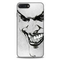 Apple Iphone 8 Plus Uyumlu Kılıf Joker (8) Baskılı Kılıf Beyaz