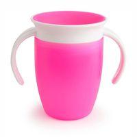 Munchkin Mucize 360° Alıştırma Bardağı 6 Ay+ 207 ml Pembe