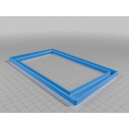 Çift DIN Teyp Adaptörü – 3D Baskı Oto Multimedya Parçası (Bu ürün Sadece Plastik parçadır - Almadan Önce Soru Sorabilirsiniz)
