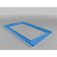 Çift DIN Teyp Adaptörü – 3D Baskı Oto Multimedya Parçası (Bu ürün Sadece Plastik parçadır - Almadan Önce Soru Sorabilirsiniz)