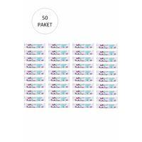 J-250 Jumbo Boy Çöp Torbası 80 x 110 cm 10 Lu Rulo x 50 Paket = 500 Adet (Mavi)