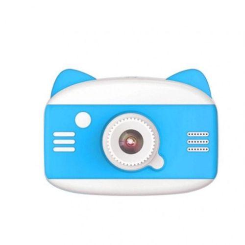 X900 Dijital Çocuk Fotoğraf Makinesi Selfie Kamera 3 5 İnç Dijital Çocuk Kamerası 1080p  mavi