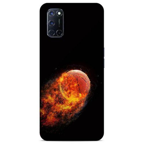 Lopard Oppo A72 Uyumlu Kılıf FireX (32) Soft Silikon Kılıf Basketbol Topu