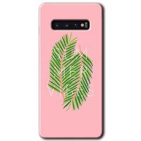 Galaxy S10 Kılıf HD Desen Baskılı Arka Kapak - Summer Vibes + Kırılmaz Cam