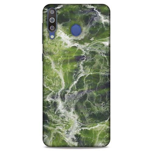 Samsung Galaxy M30 Uyumlu Kılıf Yeşil Delisi (10) Full Koruma Kılıfı Cami Yeşili