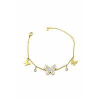 Kelebek Bileklik - Altın