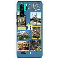 Lopard Huawei P30 Pro Uyumlu Kılıf Şehirli ※ (12) Bingöl Koruyucu Silikon