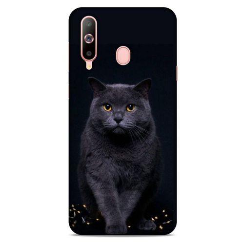 Lopard Samsung Galaxy A60 Uyumlu Kılıf Kediler (47) Crystal Flex Kılıf Scottish Fold