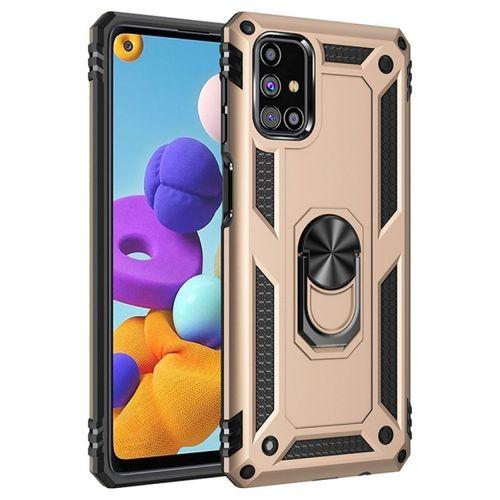 Samsung Galaxy M31S Kılıf Sofya Yüzüklü Silikon Kapak