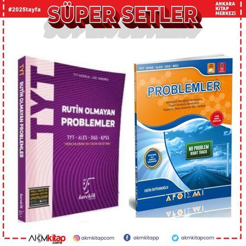 Apotemi Problemler ve Karekök TYT Rutin Olmayan Problemler Soru Bankası 2 Kitap Set