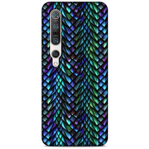 Xiaomi Mi 10 Pro Kılıf Dragons (1) Kılıfı Ejderha Pulları Rainbow
