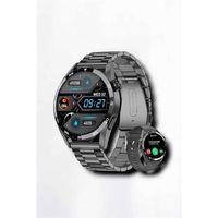 Suya Dayanıklı Dokunmatik Akıllı Saat Bluetooth 5.0, Sesli Asistan Ve Sağlık Takibi