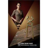 Selinay Serisi Osmanlı Motifli Gold Kıtlama Şeker Makası - 13 cm Antik Şeker Kırıcı 722901