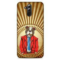 Huawei Mate 20 Lite Kılıf Köpek Kıyafetleri (7) Telefon Kılıfı Pitbull Terrier Ceket