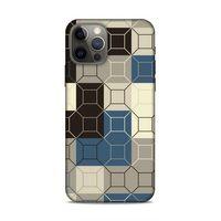 Apple iPhone 12 Pro Uyumlu Kılıf Insomnia (50) Shockproof Kılıf Kahve Siyah