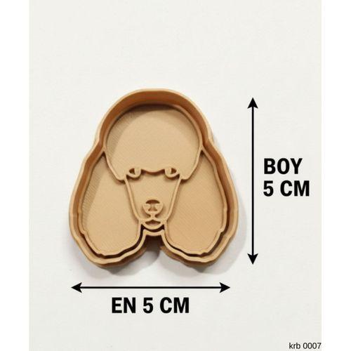 Poodle Kanis Sekillendirici Kalip Kurabiye Hamur Kesici Oyun ve Seker Hamuru Seti