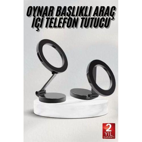 Araç Içi Telefon Tutucu İos Uyumlu Magsafe Manyetik Mıknatıslı