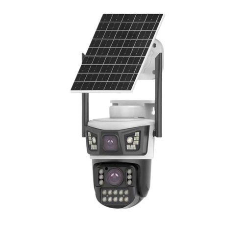 Avenir AV-S425 6MP 3.6mm Çift Kameralı Solar 4G Sim Kartlı Kamera