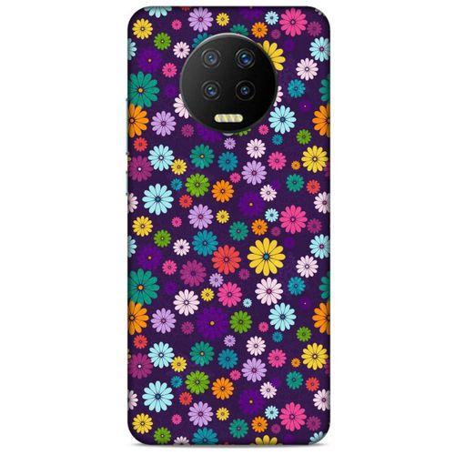 Lopard İnfinix Note 7 Uyumlu Kılıf Botanix (73) Ultra Koruma Kılıfı