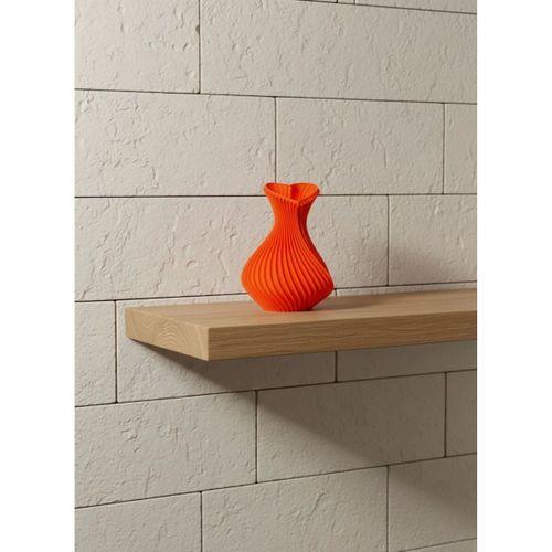 11 Cm Turuncu Kalp Formlu Mini Vazo Es Dekoratif Obje