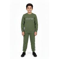 Erkek Çocuk Önü Baskılı Sweatshirt Ve Eşofman Alt Takım BGL-ST05248