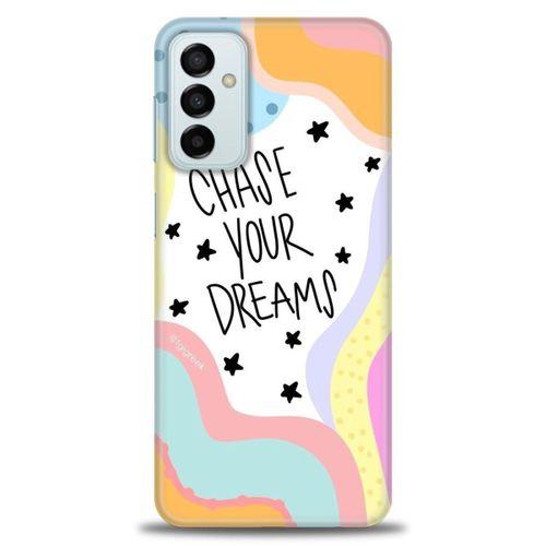 Samsung Galaxy M13 Kılıf HD Baskılı Kılıf - Chase Your Dreams + Tam Ekran Koruyucu