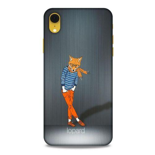 Apple iPhone XR Kılıf FunnyMaX (48) Bumper Kılıf Turuncu Tilki