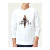 Assasin Baskılı Beyaz Erkek Sweatshirt