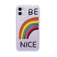 iPhone 7 Plus Be Nice Premium Şeffaf Silikon Kılıf