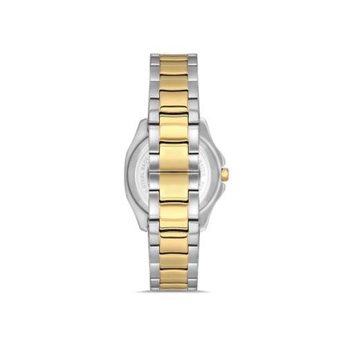 Ferro FL43008A-D Quartz Çelik Altın/Gri 31 mm Kadın Kol Saati